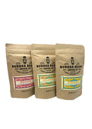Buddha Beans Coffee Five Coffee Flight - Organic Mexico/Colombia/Ethiopia/Burundi/Decaf Colombia