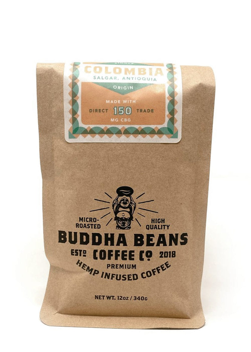 Buddha Beans Coffee - Colombia CBG + CBD Coffee