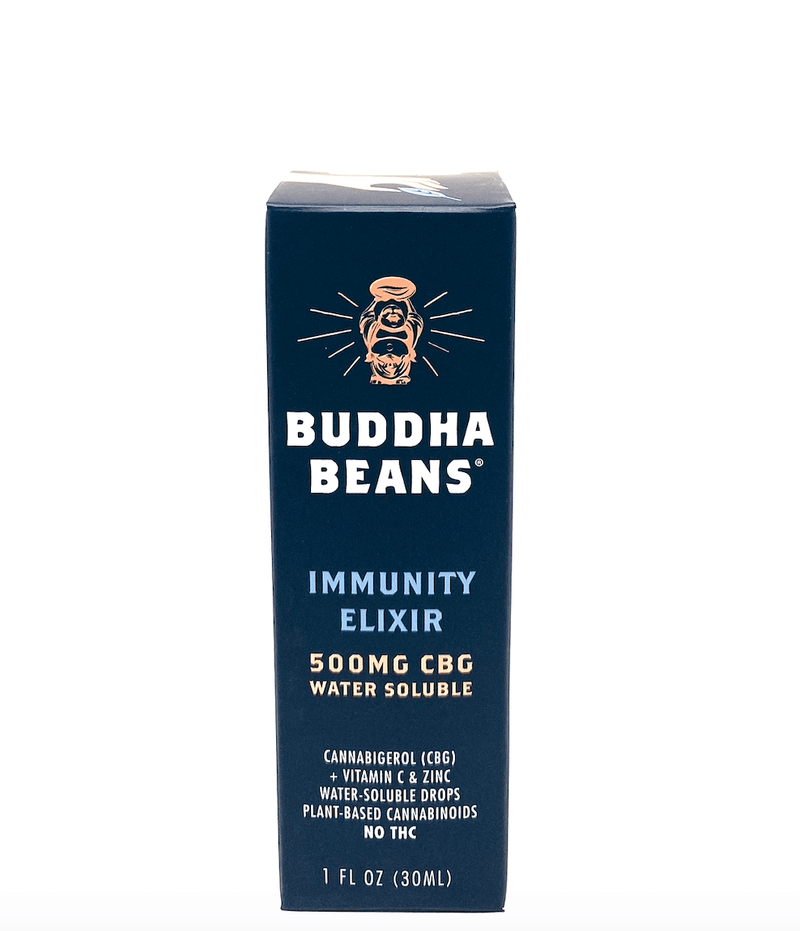 Buddha Beans Coffee 500mg CBG (Cannabigerol) - CBG Water Soluble Immunity Elixir