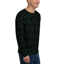 USMJ Cannabis Leaf Pattern Sweatshirt