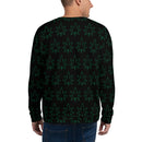 USMJ Cannabis Leaf Pattern Sweatshirt